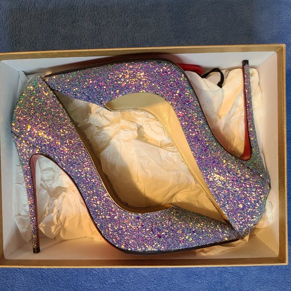 Christian Louboutin So Kate 120 Glitter Dragonfly - Picture 1 of 16